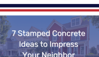 7 Stamped Ideas to Impress Your Neighbor